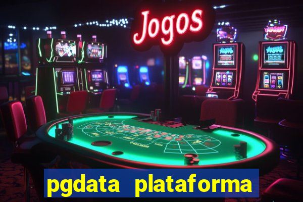 pgdata plataforma de jogos